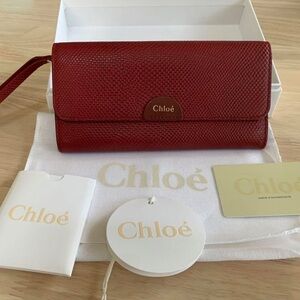 Chloe leather wallet